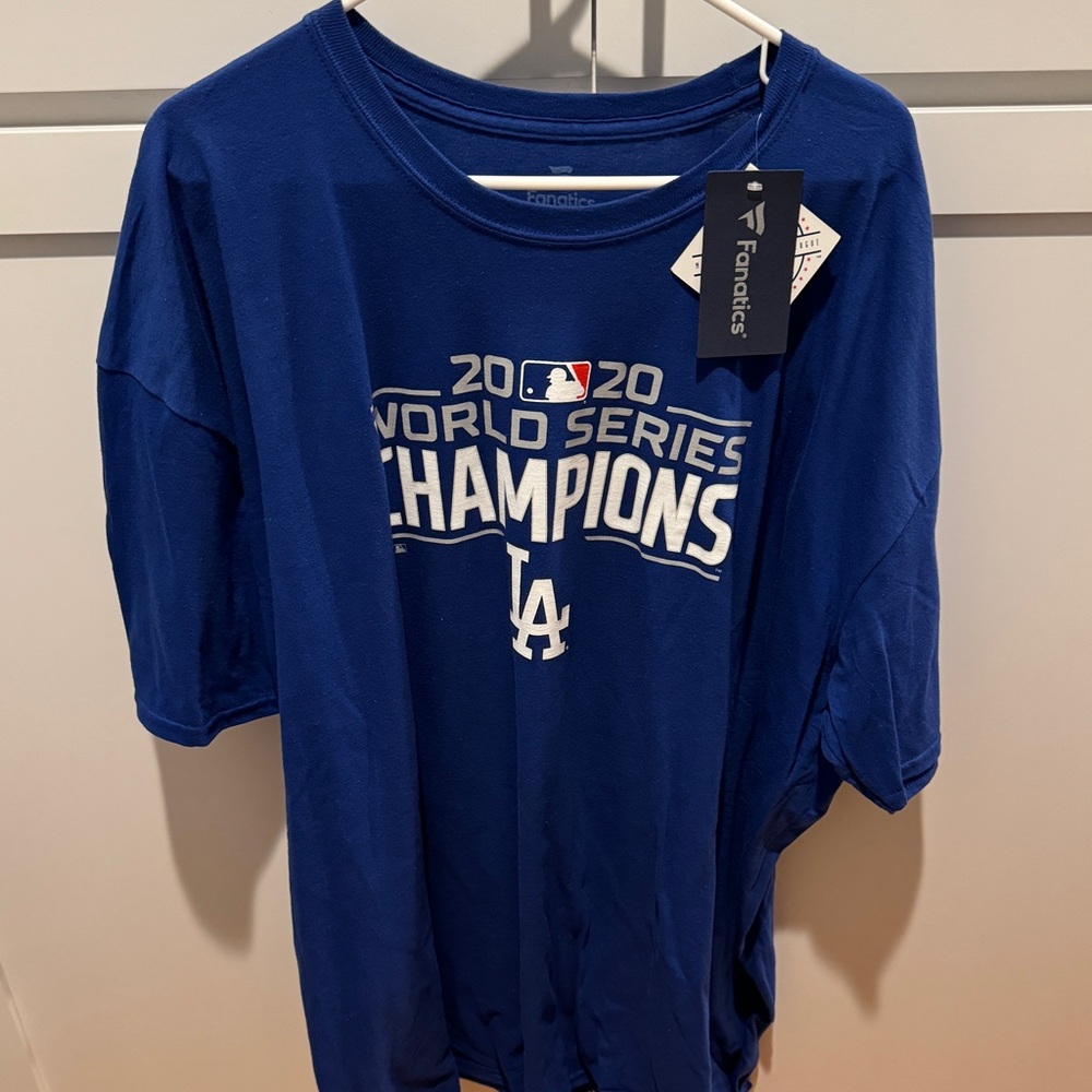 Men’s Fanatics Dodgers Championship T Shirt